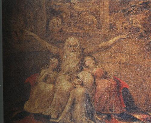 Blake, William Job and his Daughters
